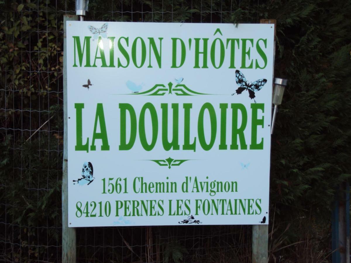 B&B La Douloire Pernes-les-Fontaines Exteriör bild